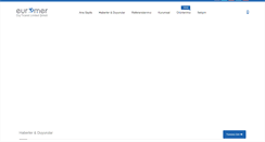 Desktop Screenshot of euromer.com.tr